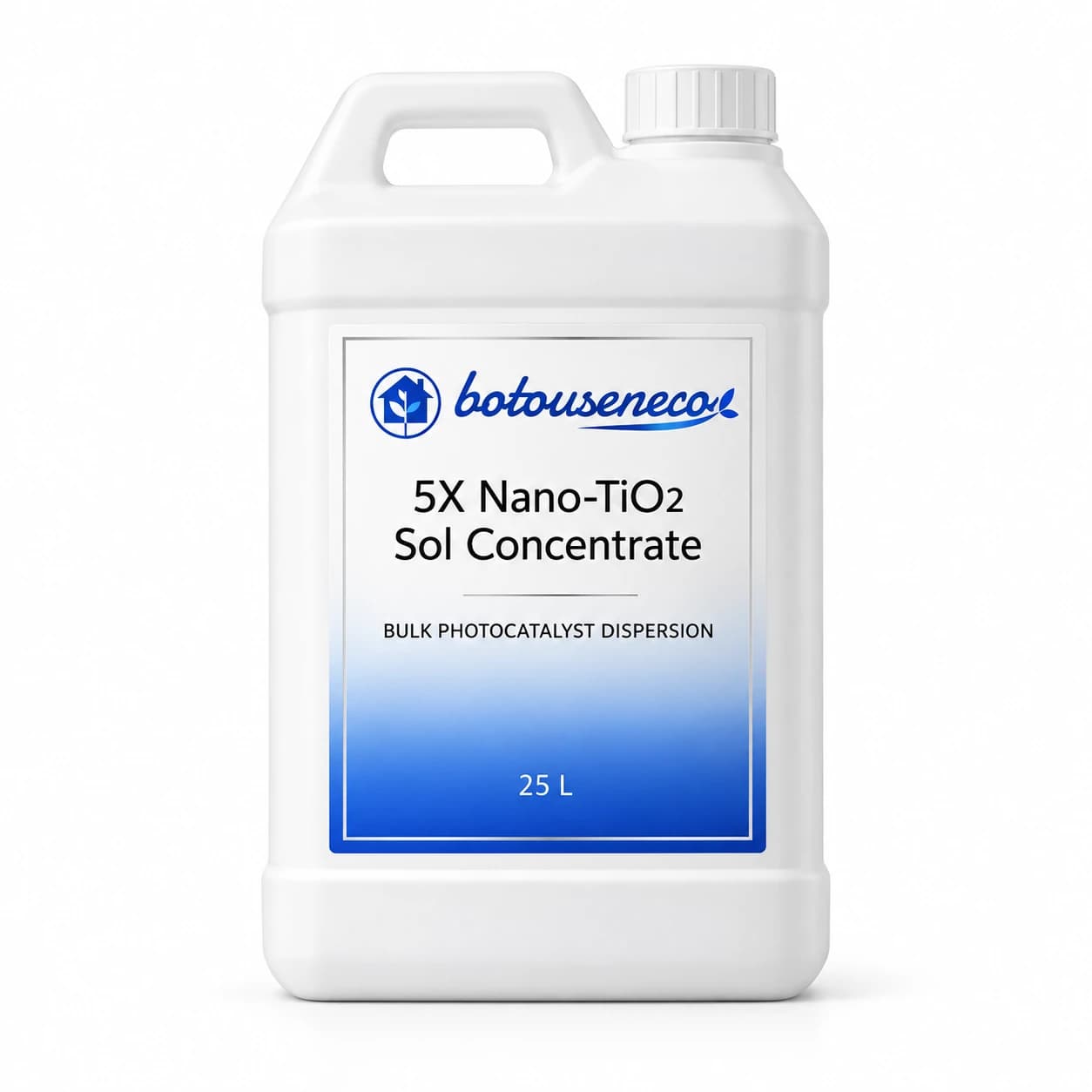 botouseneco 5X Visible-Light Nano-TiO2 Sol Concentrate 20L Industrial Drum Packshot