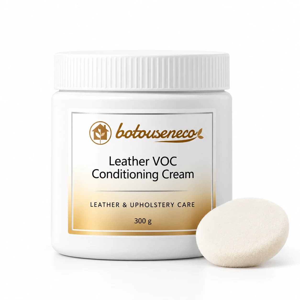 botouseneco Luxury Leather & Upholstery VOC Conditioning Cream 300g Jar Packshot