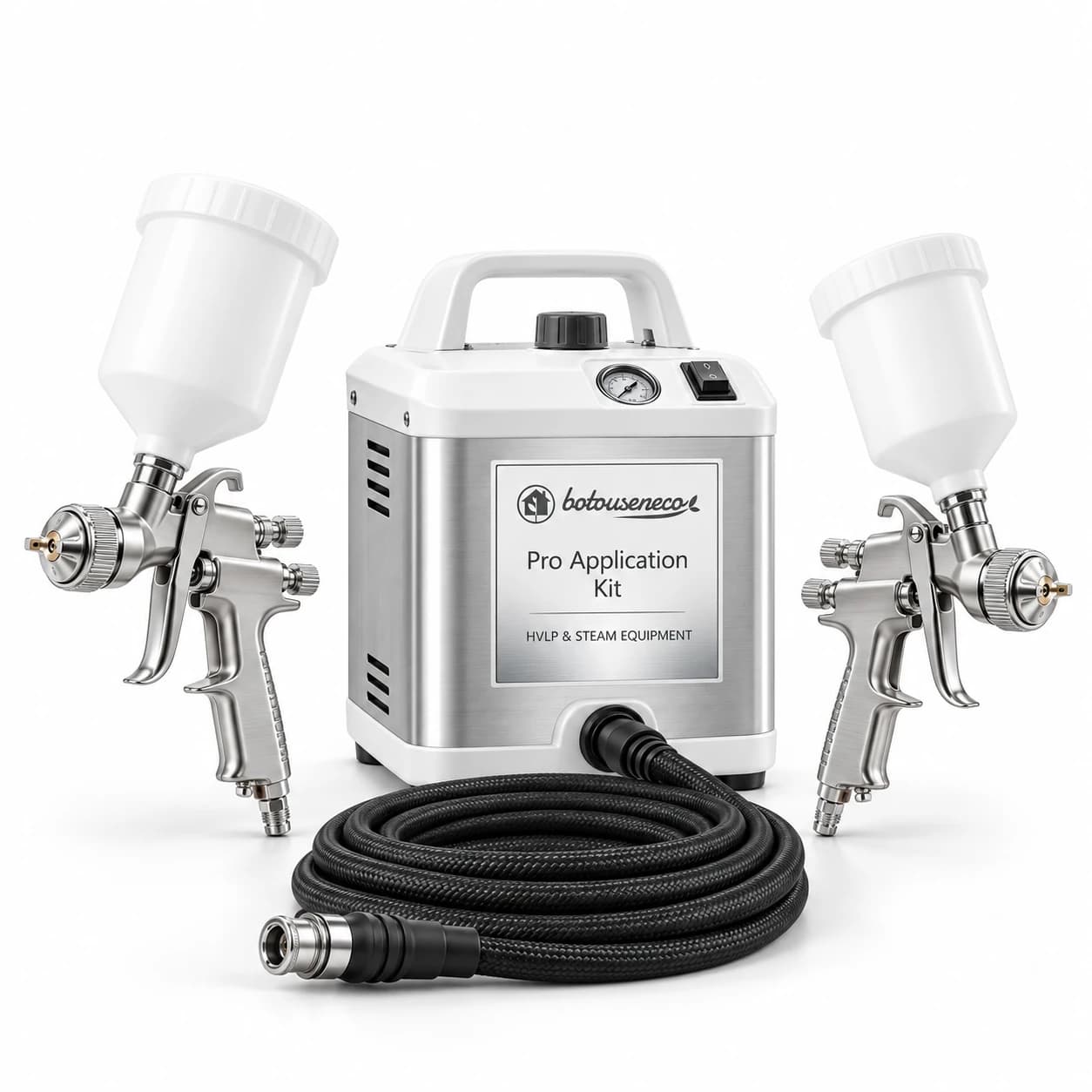 botouseneco Pro HVLP Nano-Atomizer Spray Gun & Steam Fumigation Equipment Kit Packshot