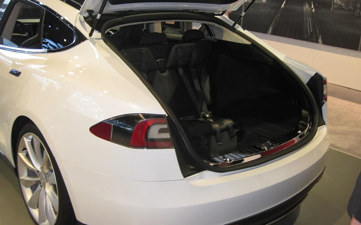 Perforated vegan PU leather automotive seat upholstery detail