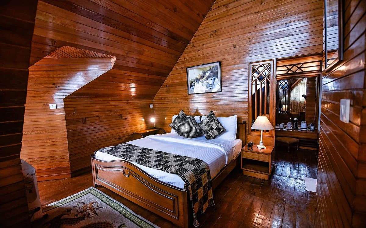 Luxury hotel premium guest suite interior prepared for same-day guest check-in