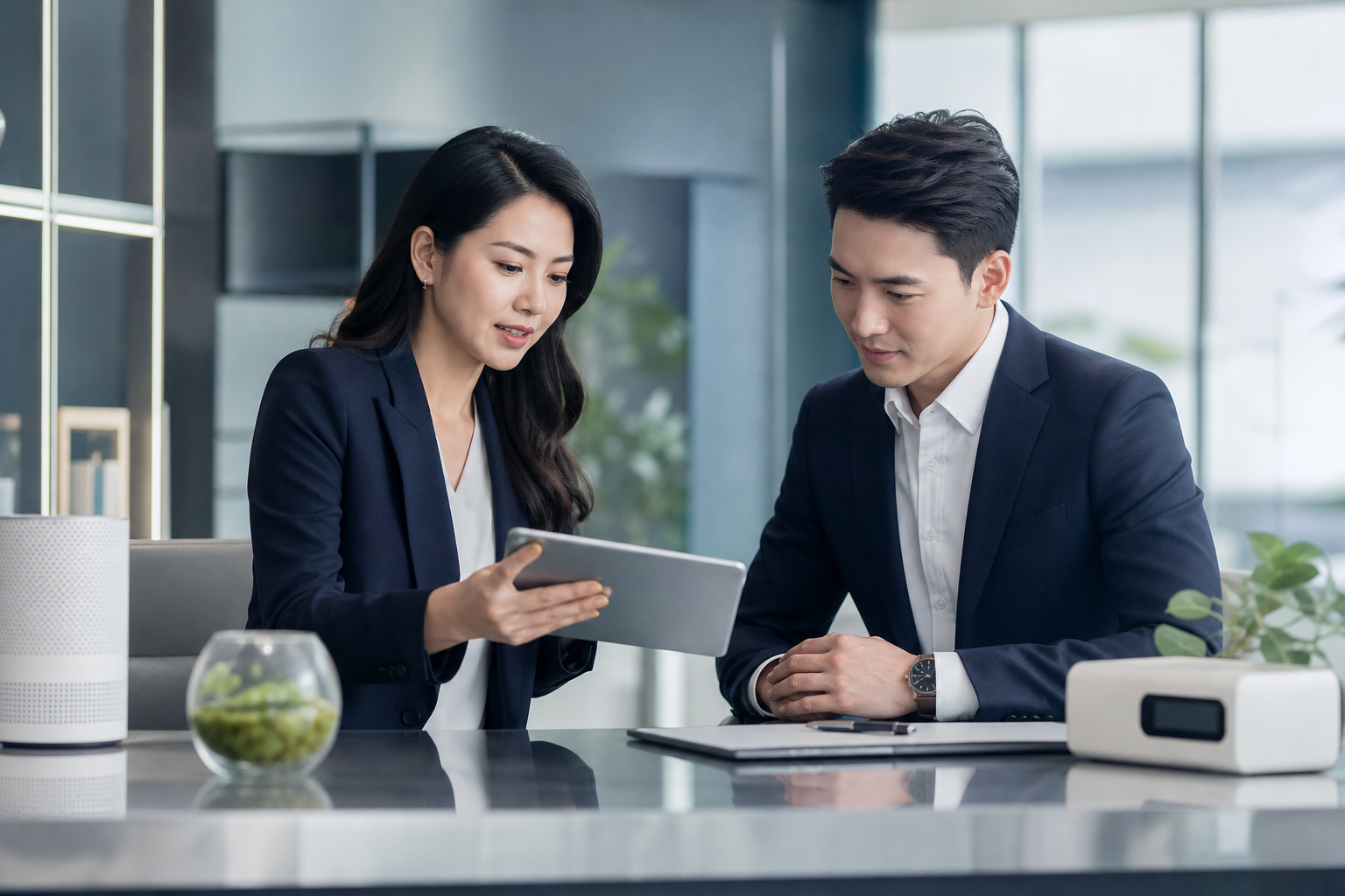 B2B treatment product consultation scene