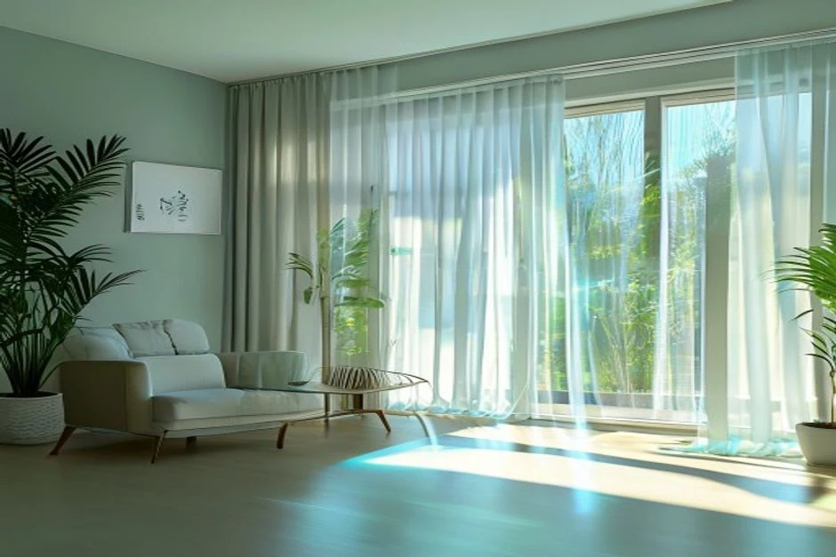 Seasonal ventilation and indoor air quality scene