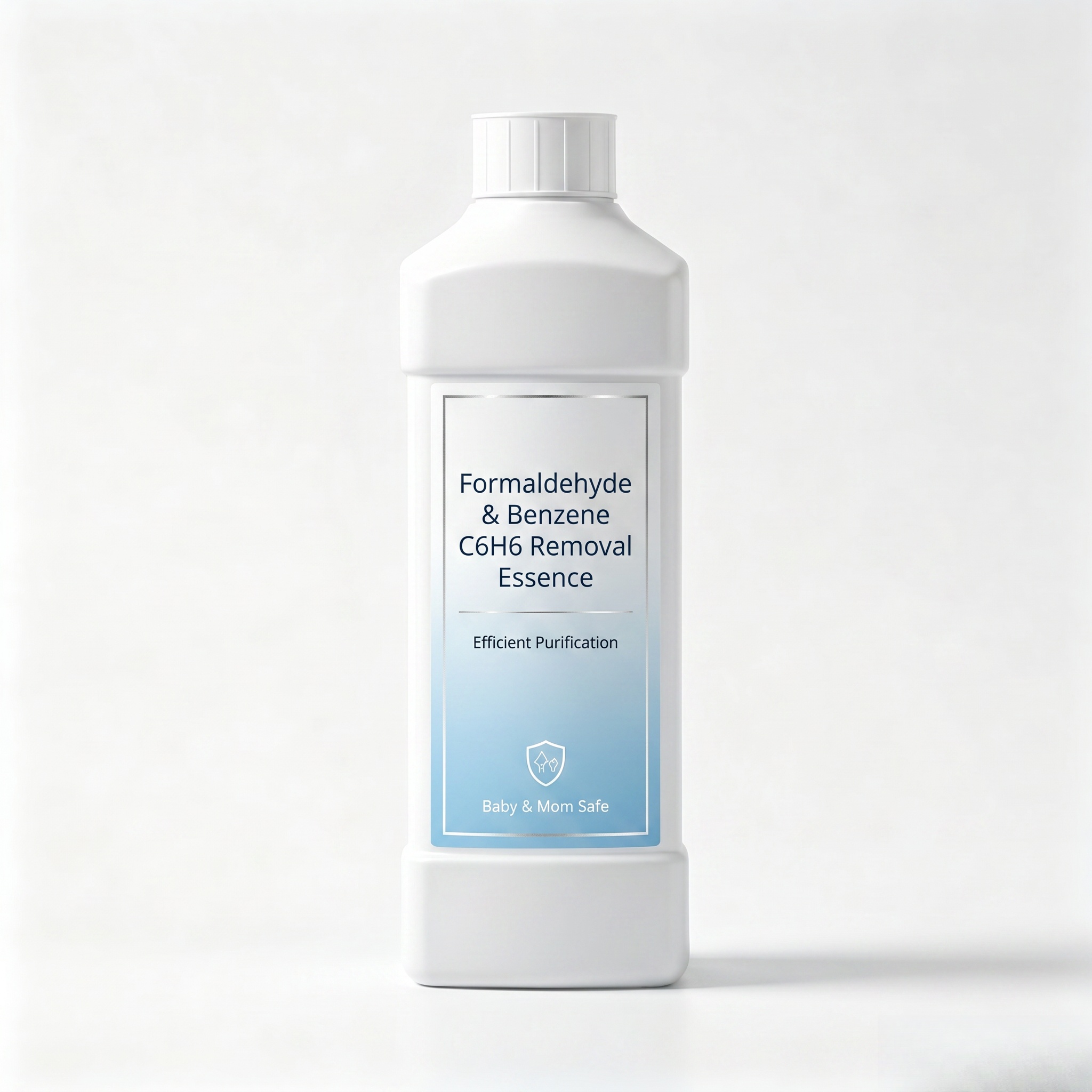 Formaldehyde and Benzene C6H6 Removal Essence product bottle